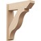 Ekena Millwork 7 1/2-in W x 26-in D x 32-in H Funston Slat Rough Cedar Woodgrain TimberThane Outlooker, Primed Tan OUTUR075X26X32FST24RCPR - alternate 1